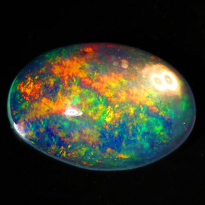 6x4 Mm Oval Top Super Rainbow Electric Ethiopian Fire Welo Opal Wholesale Price